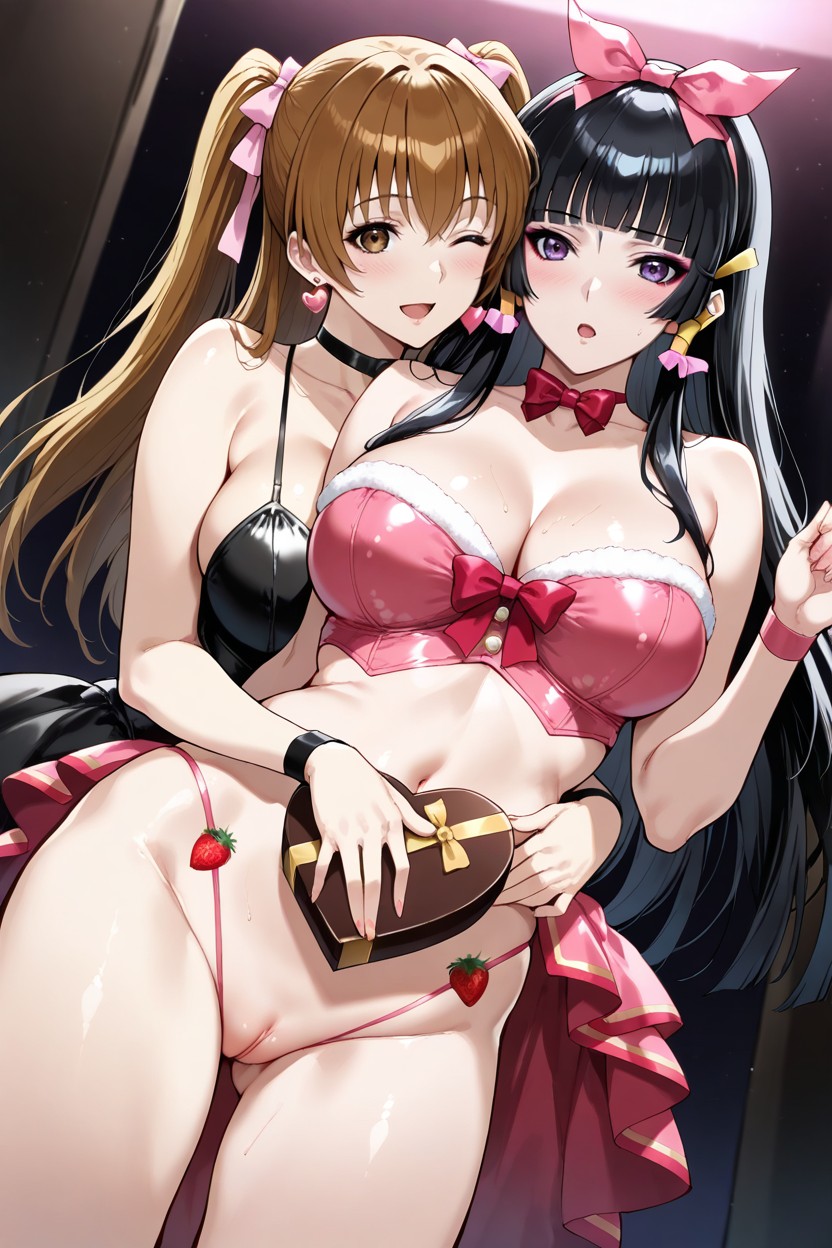 Detailed Fingers, Women, Nyotengu Hentai AI Porn