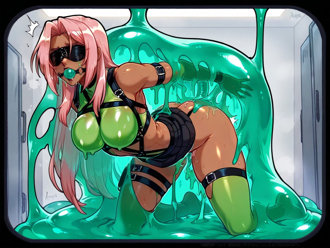 X-ray, Slime Sex, Bound Torso Hentai AI Porn