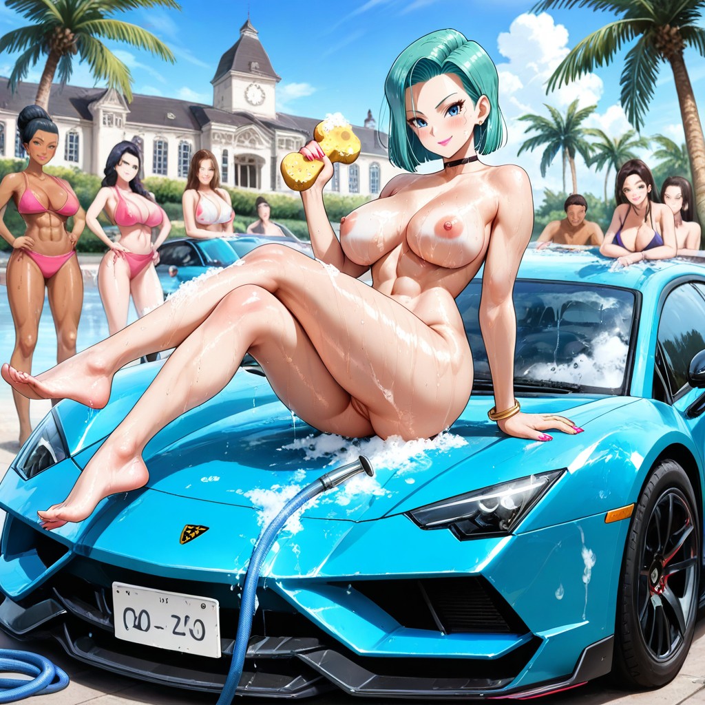 Day, Android, Ojos Azules Hentai IA