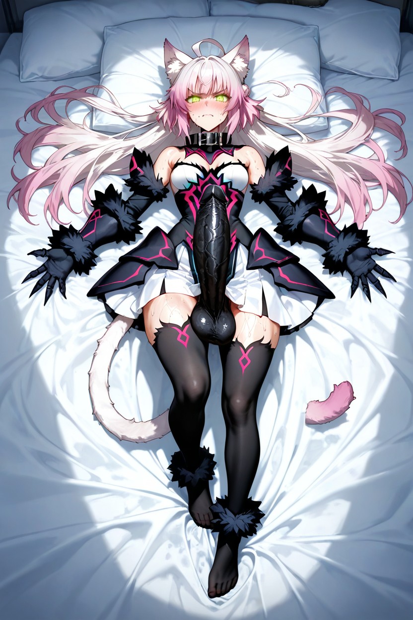 One Breast Exposed, Perfect Hands, Annoyed Porno IA Hentai