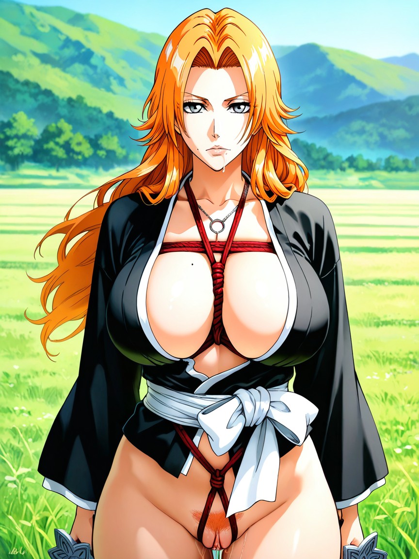 Simple Clear Sky Background, Pubic Hair, Official Kimono Hentai AI Porn