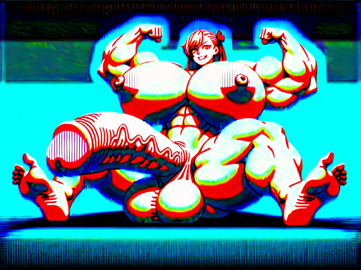 Fat Thighs, Growth, Thick Hentai IA