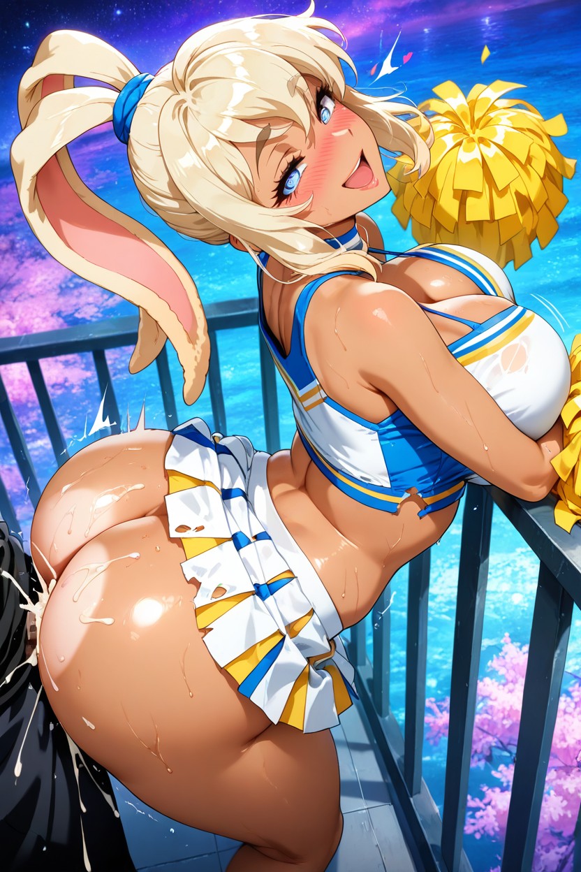 Creampie, Blue Eyes, 弯腰 AI黃漫