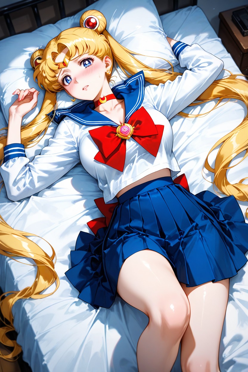 Dressed, Dutch Angle, Pale Skin Hentai IA