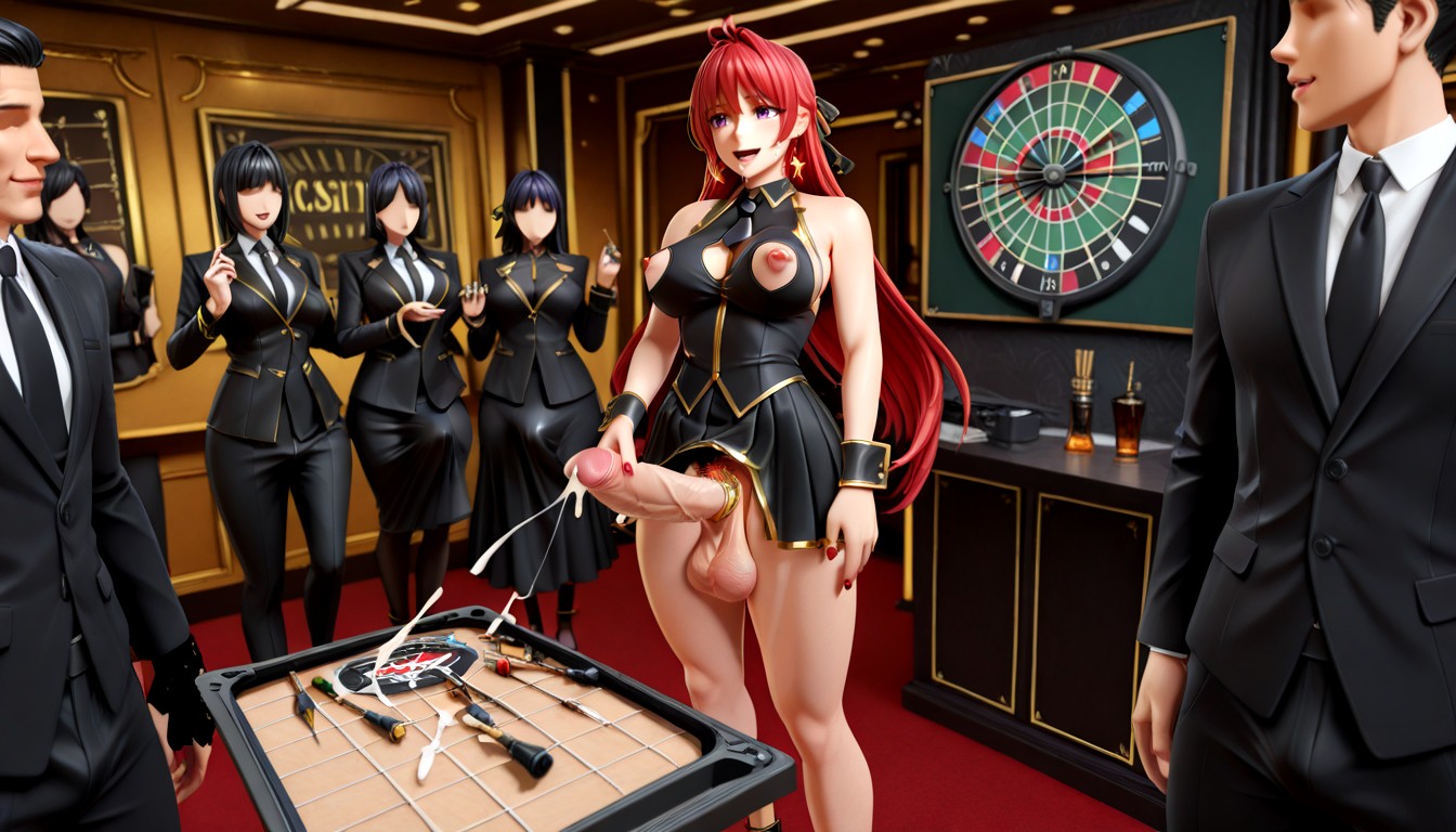Masturbating, Light Red Hair, Cumming Porno IA Hentai