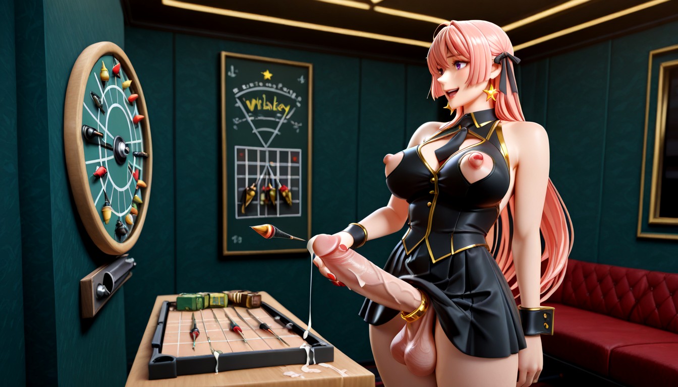 Vue De Côté, Cum On Bullseye, Shoulder Straps Porno IA Hentai