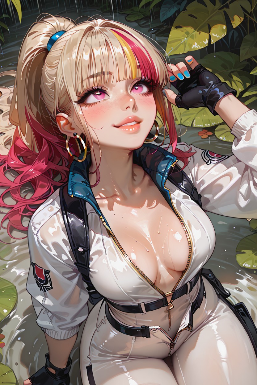 Big Round Lips, Face High Resolution, Pleasure Eyes Porno IA Hentai