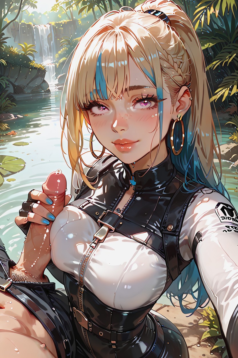 Poitrine Moyenne, De Haut En Bas, Perfect Anatomy Porno IA Hentai