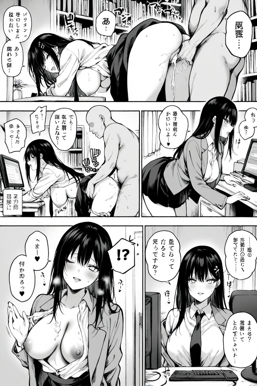 Masturbation Du Pénis, Panties, White Eyes Porno IA Hentai