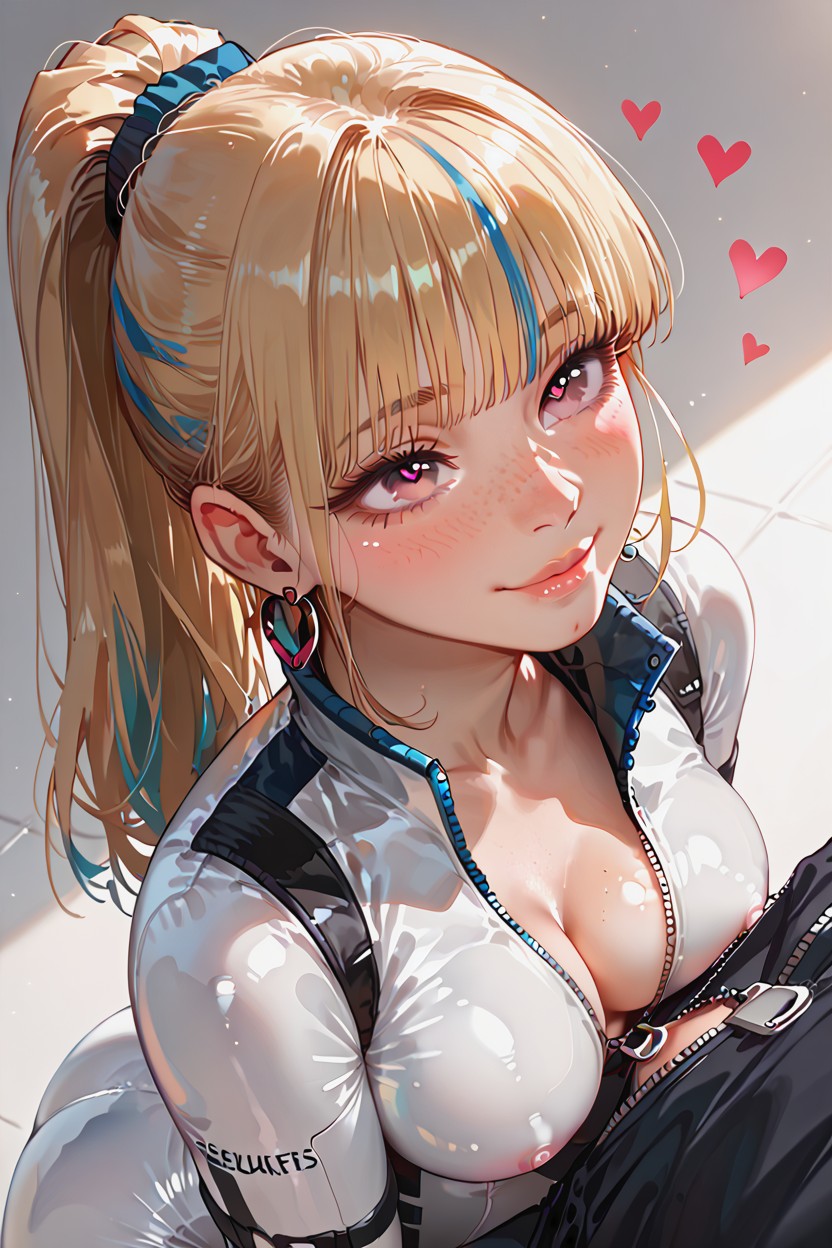 Black Details, Pechos Medianos, 18+ Hentai IA