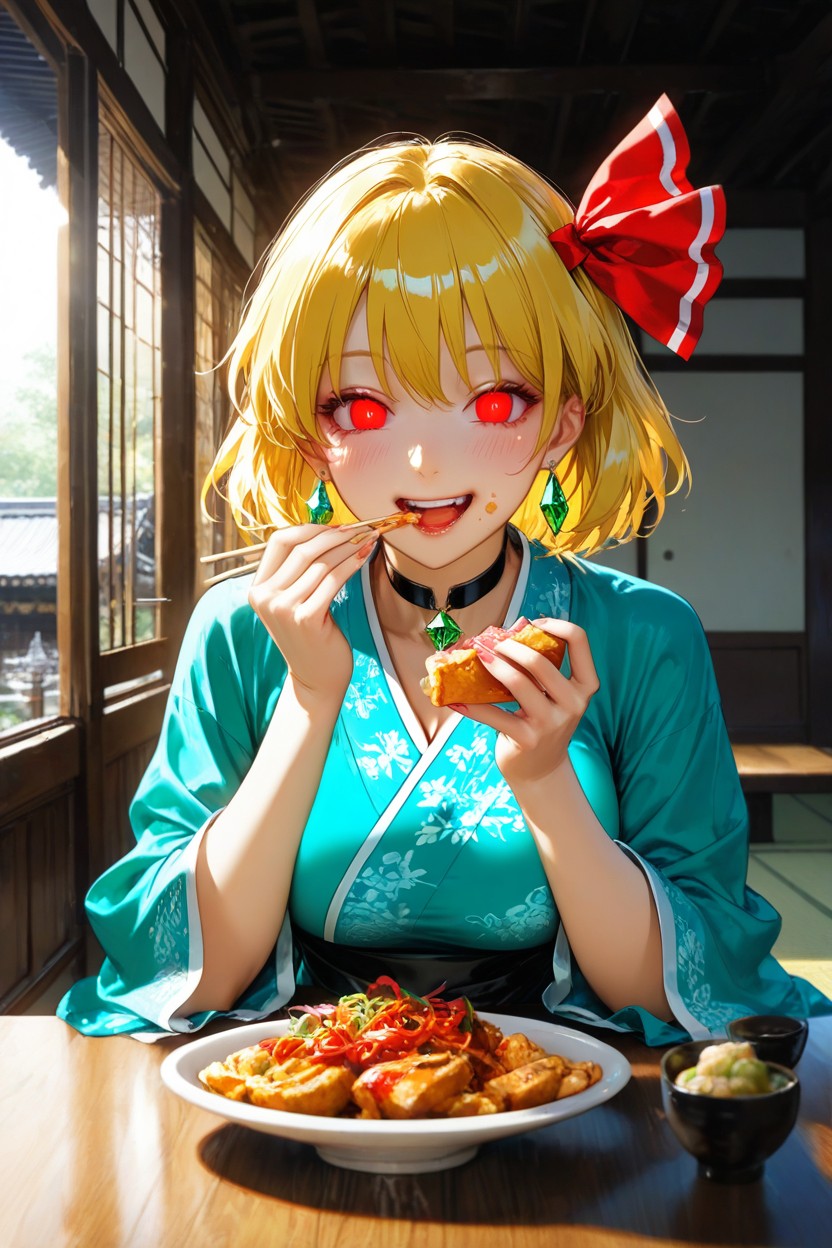 25+, Blonde Hair, Hdr Eyes Hentai AI Porn