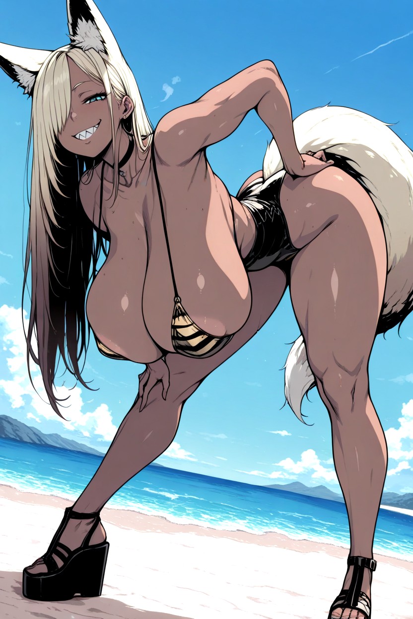Regura Artstyle, High Resolution, Blonde Long Hair Hentai AI Porn