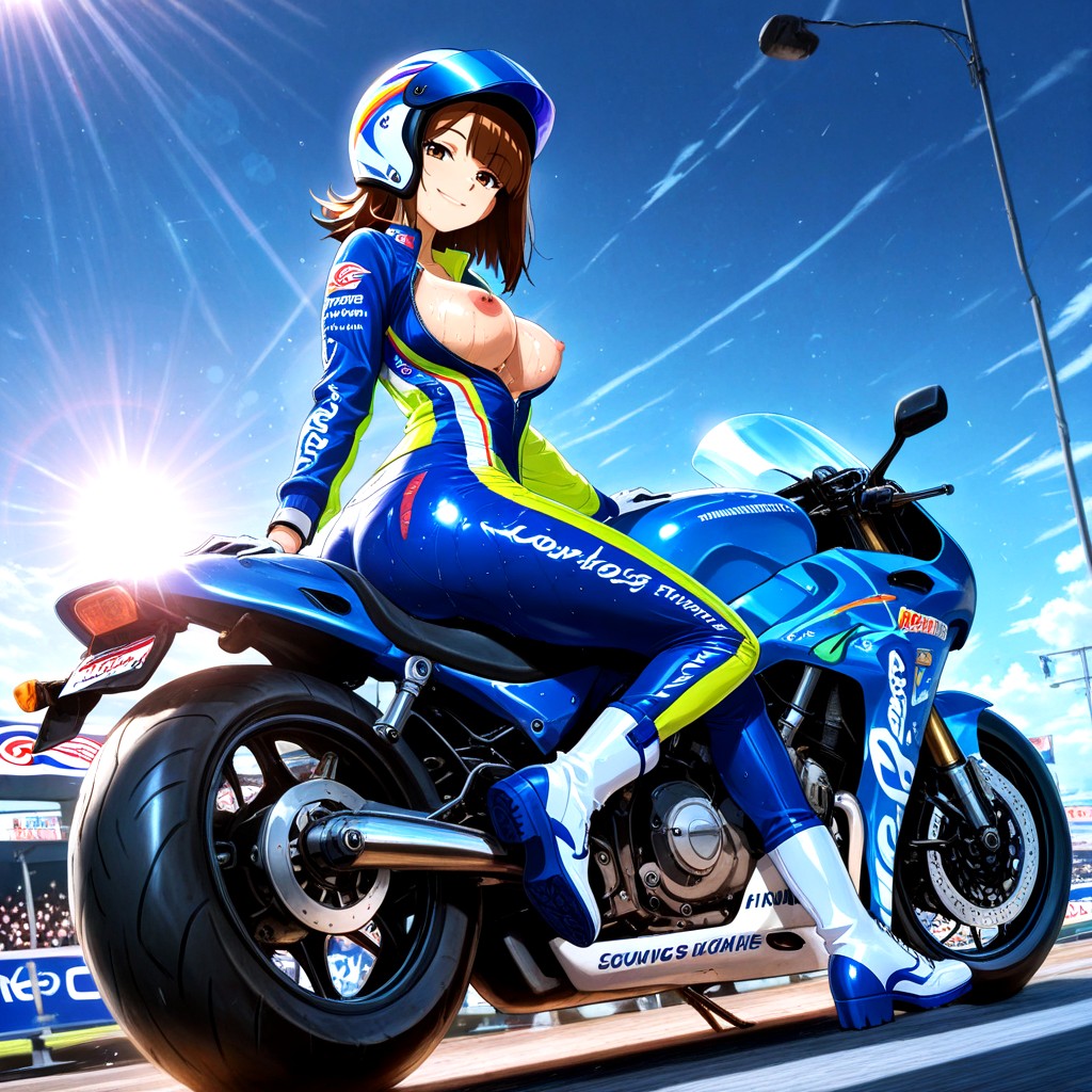 Hard Lighting, Cinematic, Strong Sun Rays Hentai IA