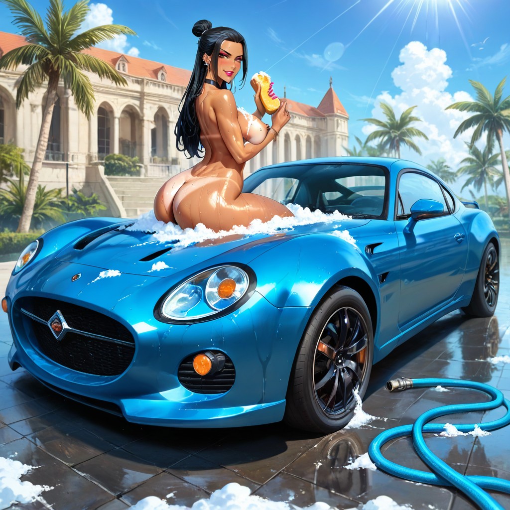 Nipples, Nipple Piercing, Wet Body Hentai AI Porn