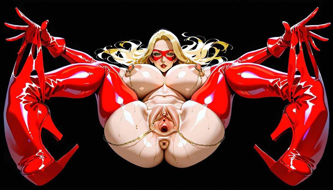 Open Clitoris, Full Breasts, Gaping Pussy Hentai IA