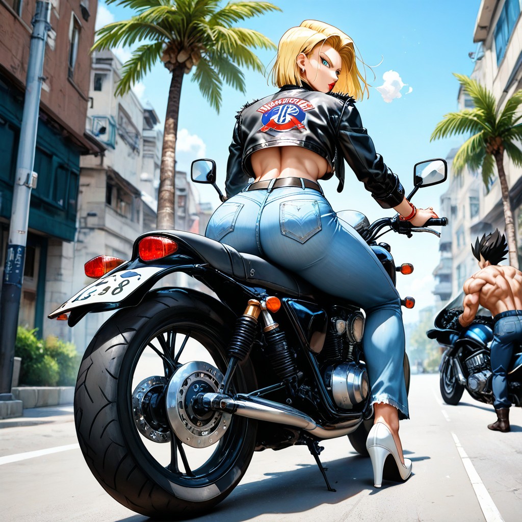 Palm Trees, Perfect Tits, Plano Mediot Hentai IA