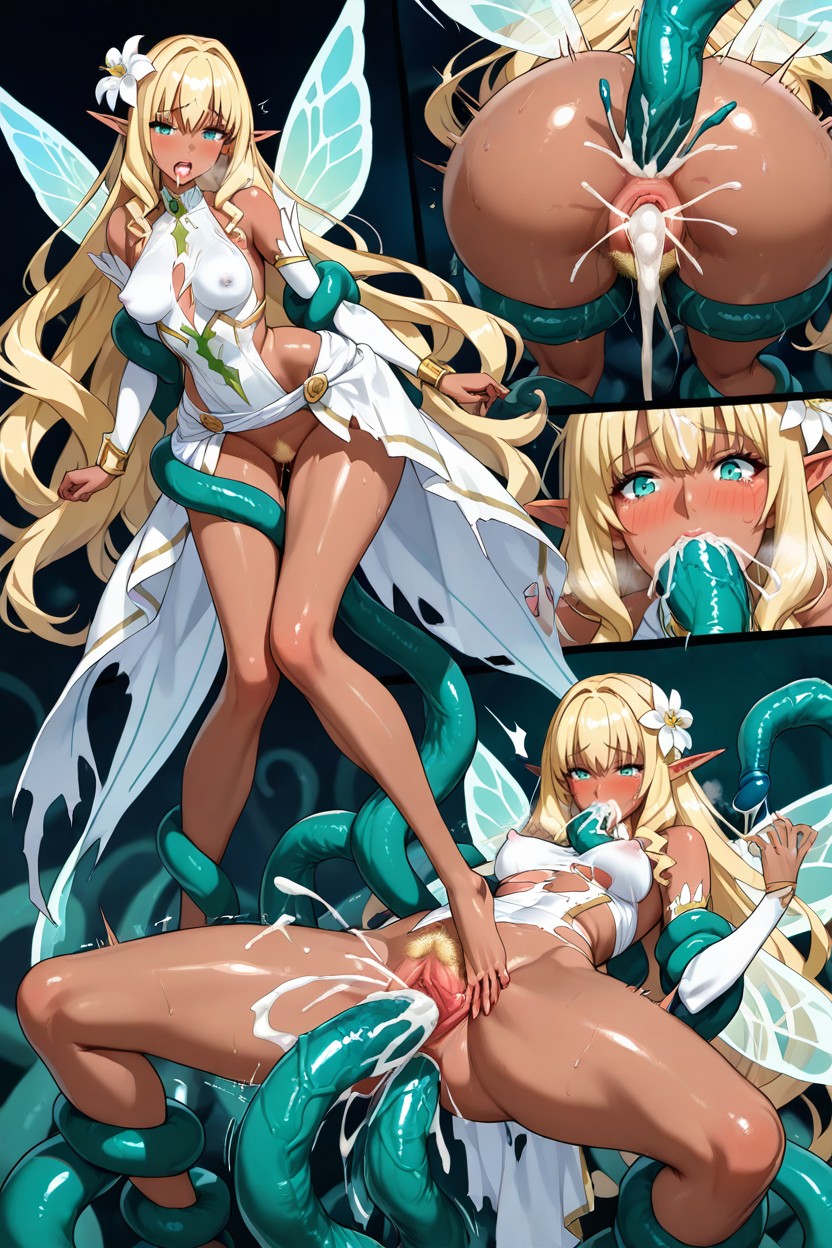 Butt Out, Comic Views, Motion Line Around Wings Hentai IA