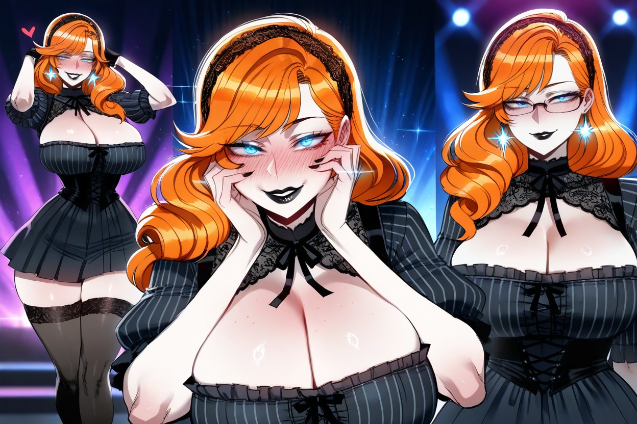 Cinematic, Full-face Blush, Rosy Cheeks Hentai AI Porn