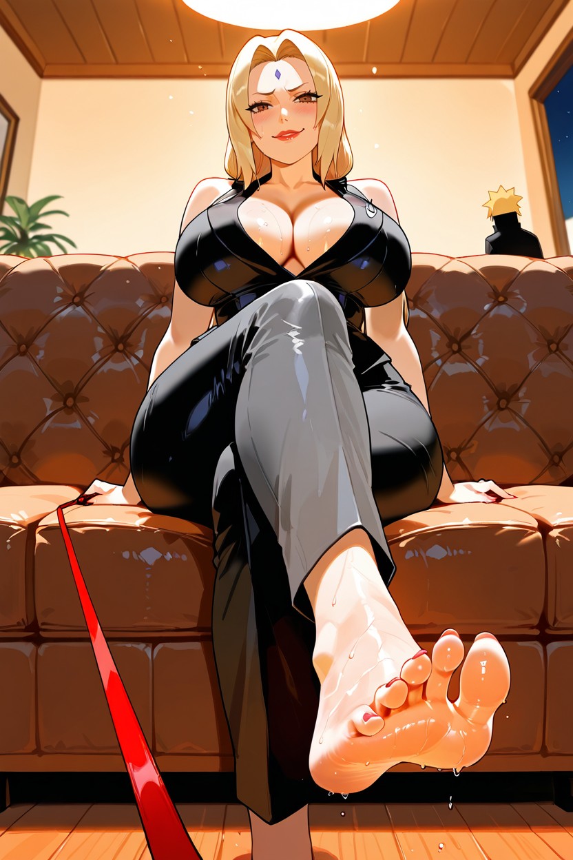 Tsunade Legs Crossed, Black Woman Suit Tailleur, Naruto Uzumaki Naked Hentai AI Porn