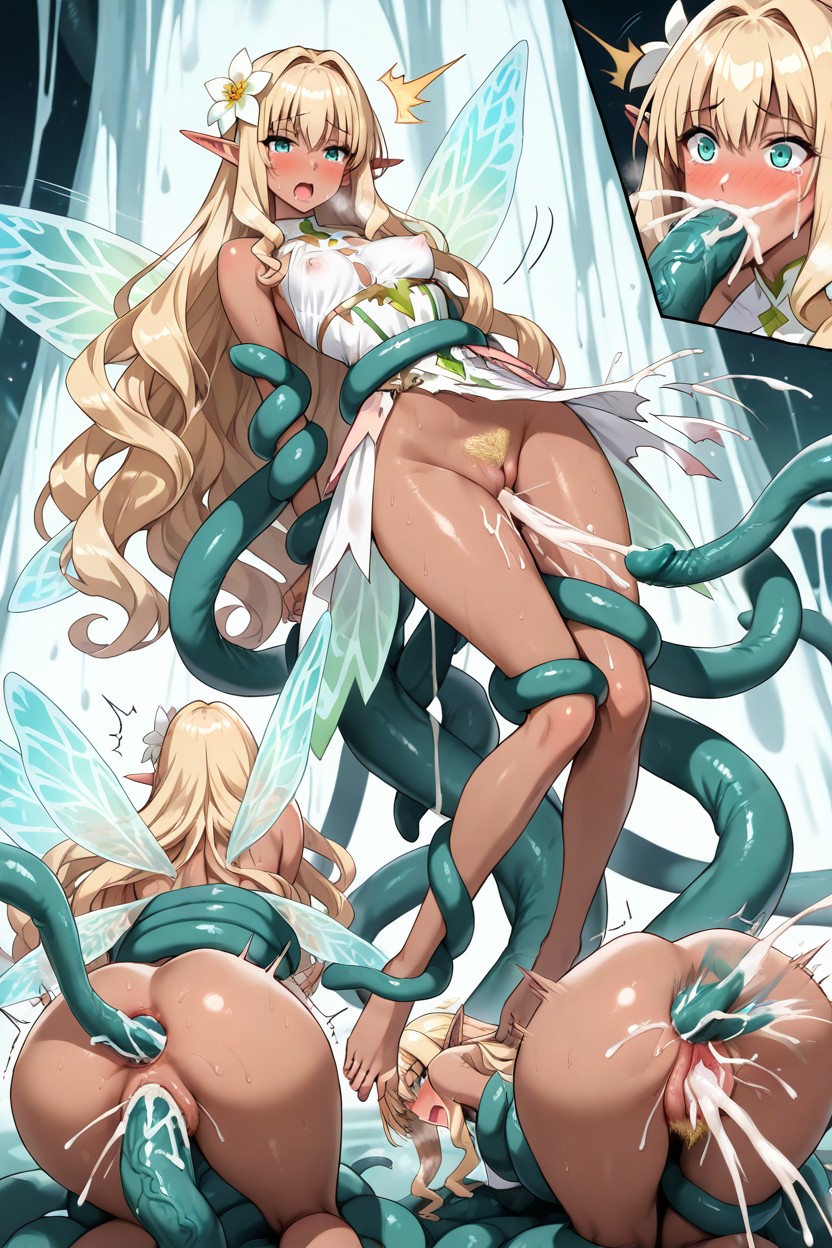 Hyper Reduced Thickness Ribcage And Hips, Erect Vainy Pennis, Frantically Flapping Wings Hentai IA