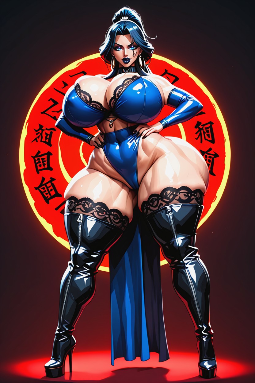 Highleg Leotard, Orgasm, Milf Body Hentai AI Porn