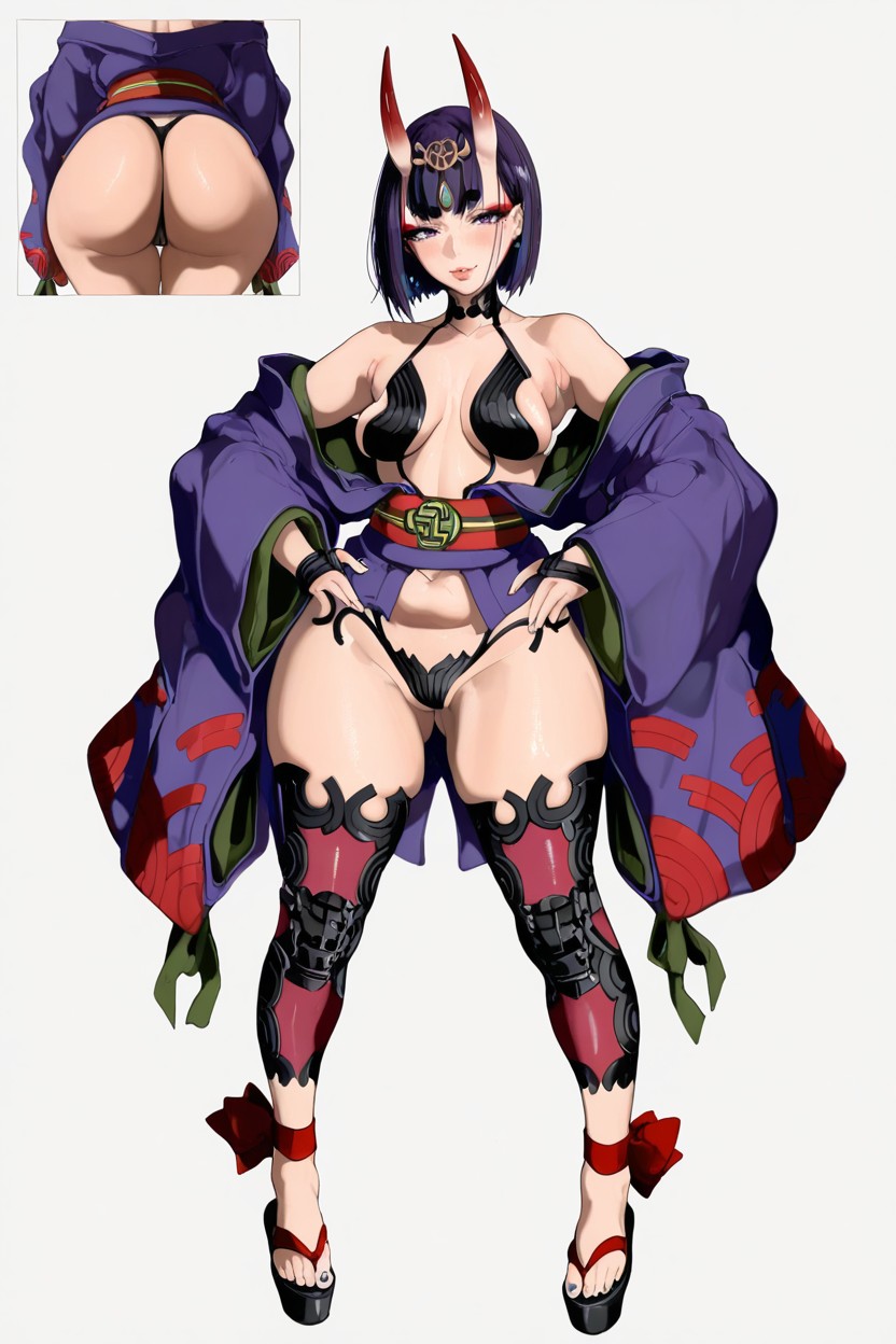 Hand On Hip, Saggy Breasts, Standing Hentai AI Porn