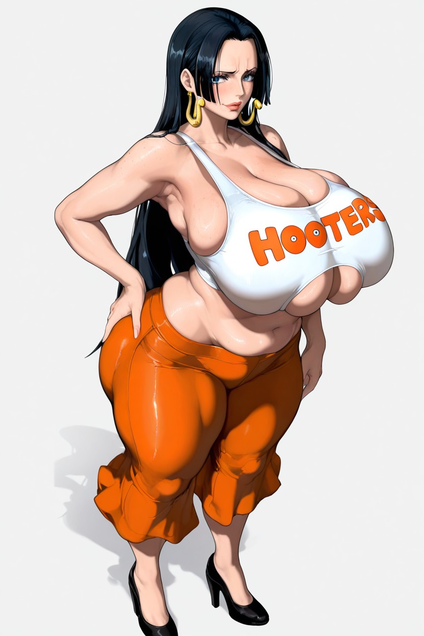 Black Hair, Large Plump Lips, Focus Face Hentai AI Porn