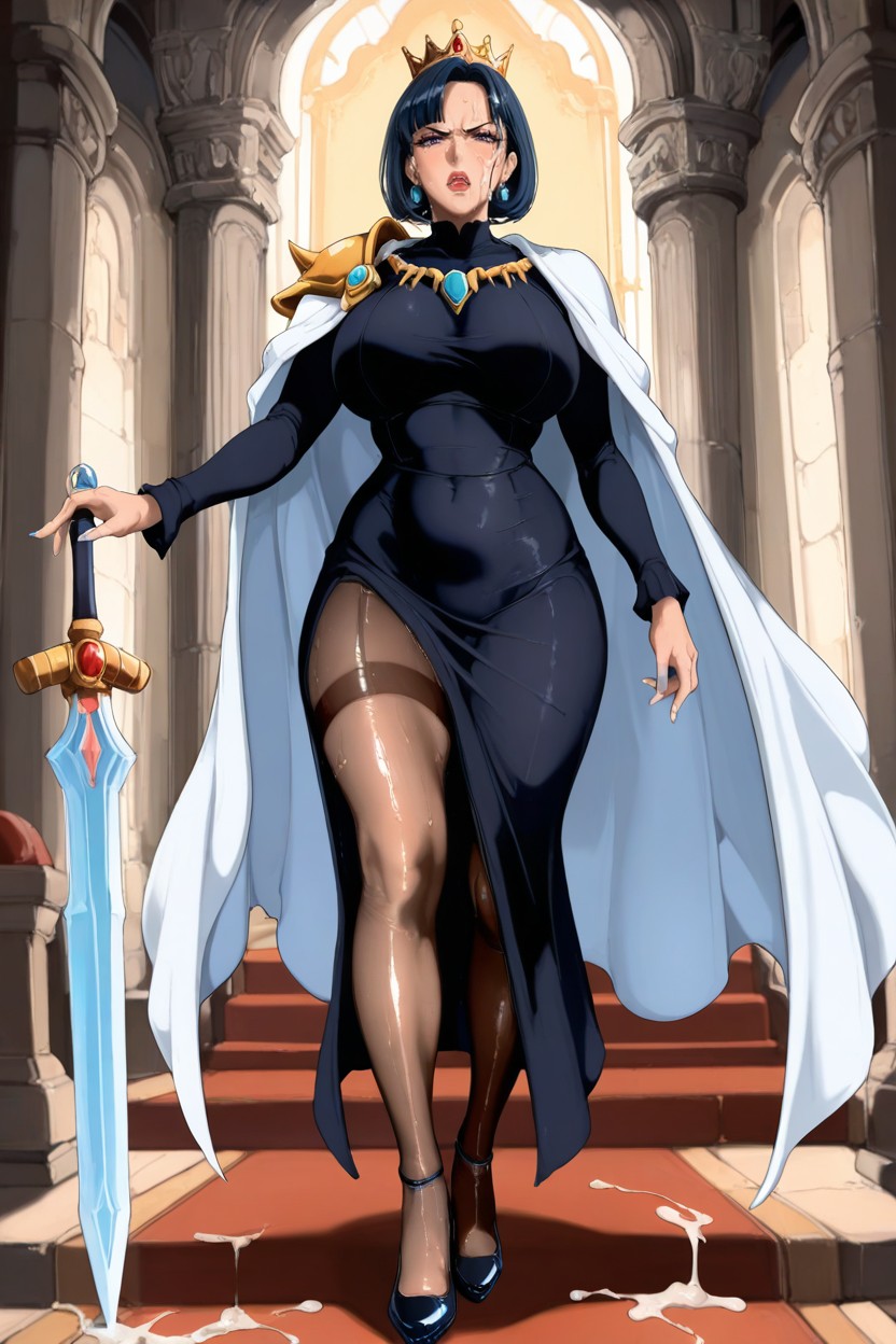 Magic Sword Left Hand, Shiny Skin, Enojada Hentai IA