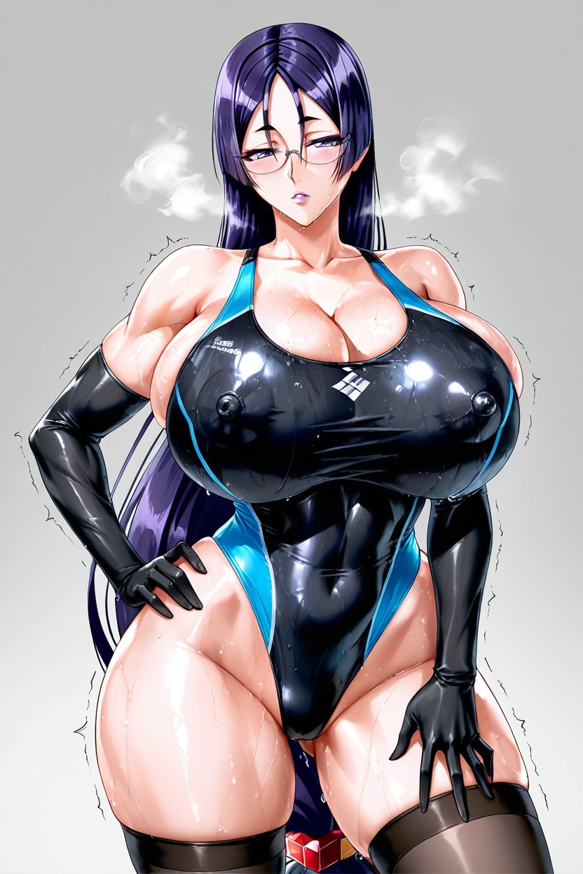 Massive Breast, Steam, Legs Apart Hentai AI Porn