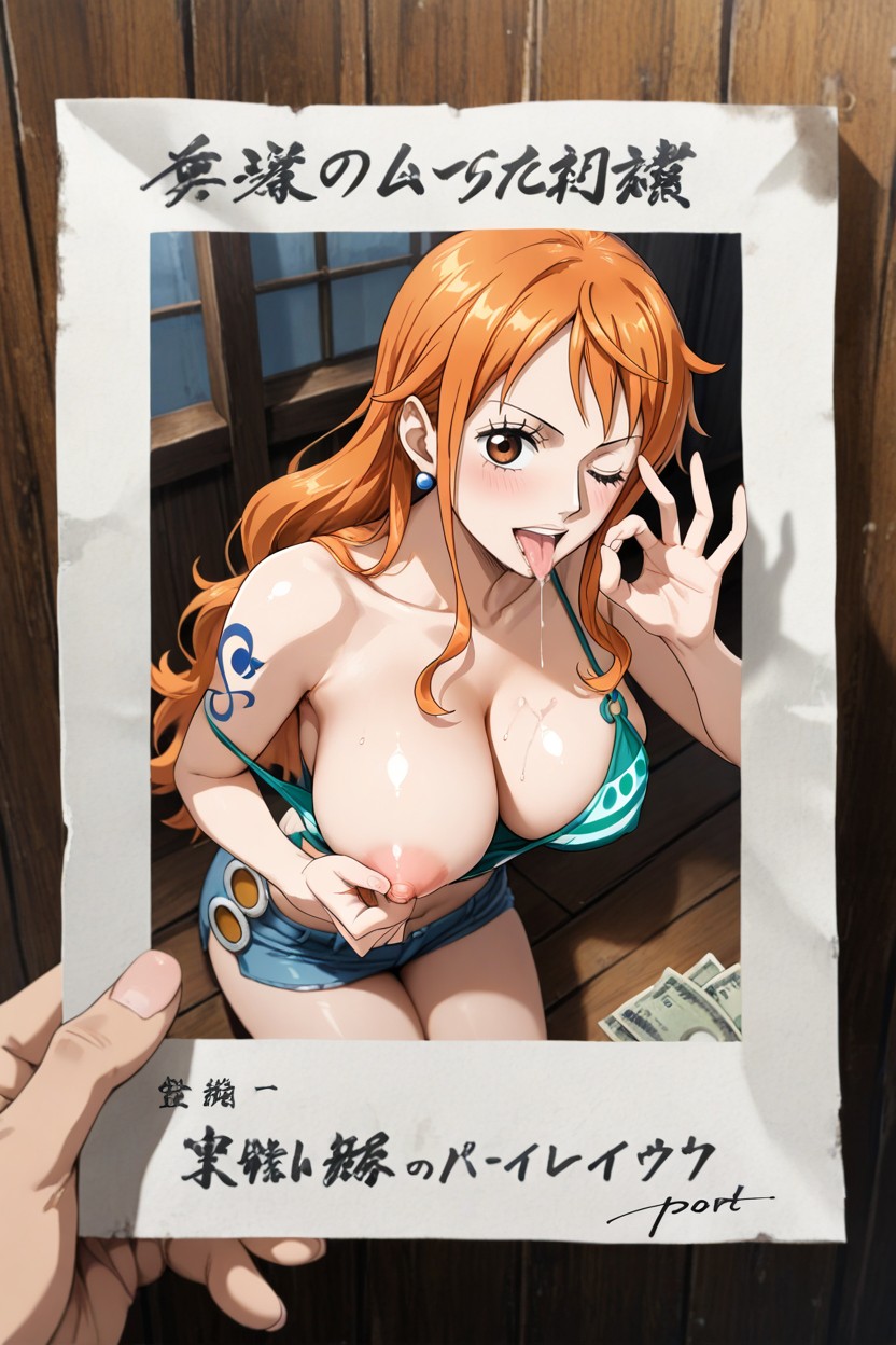 Charge Money, Detailed Nipples, Official Costume Hentai IA