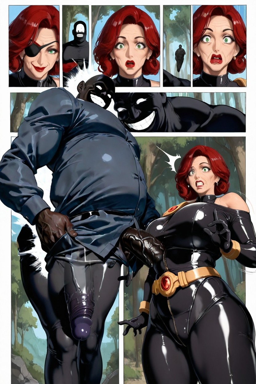 Black Man Has A Foot Wide Cock, Giant Black Man Evil Smile, Put The Black Man Smirk Hentai IA
