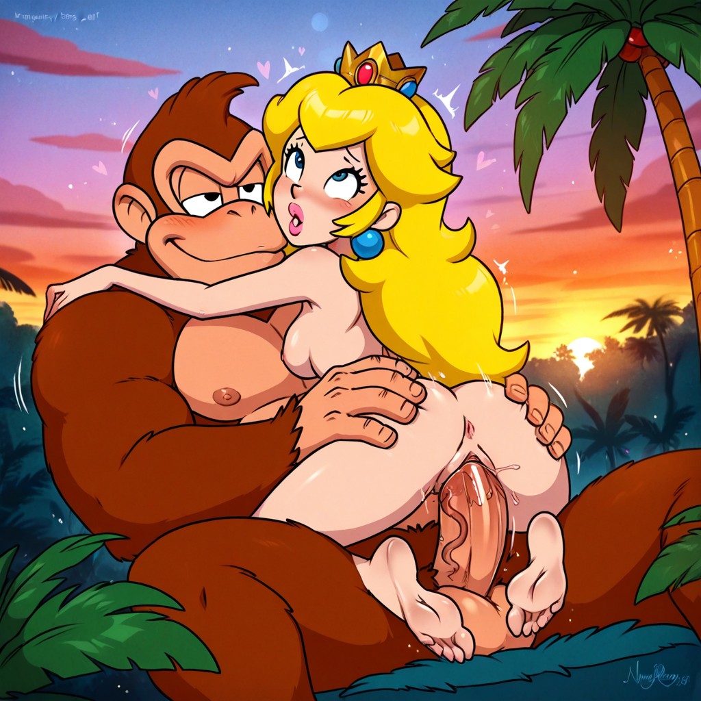 Moaning, Small Ass, Princess Peach Hentai AI Porn
