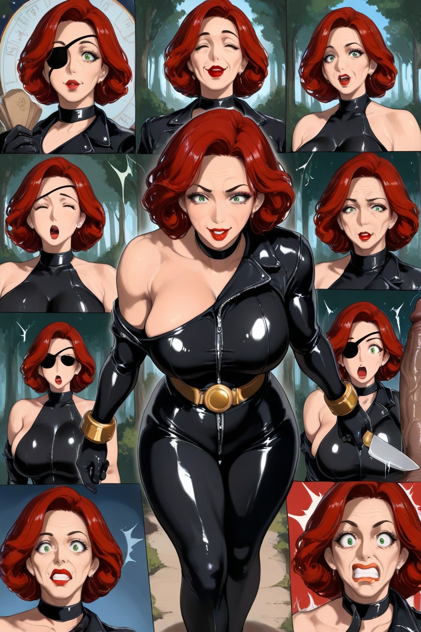 Eyes Wide In Shock, She Dodge Each Try, Surprised Hentai AI Porn