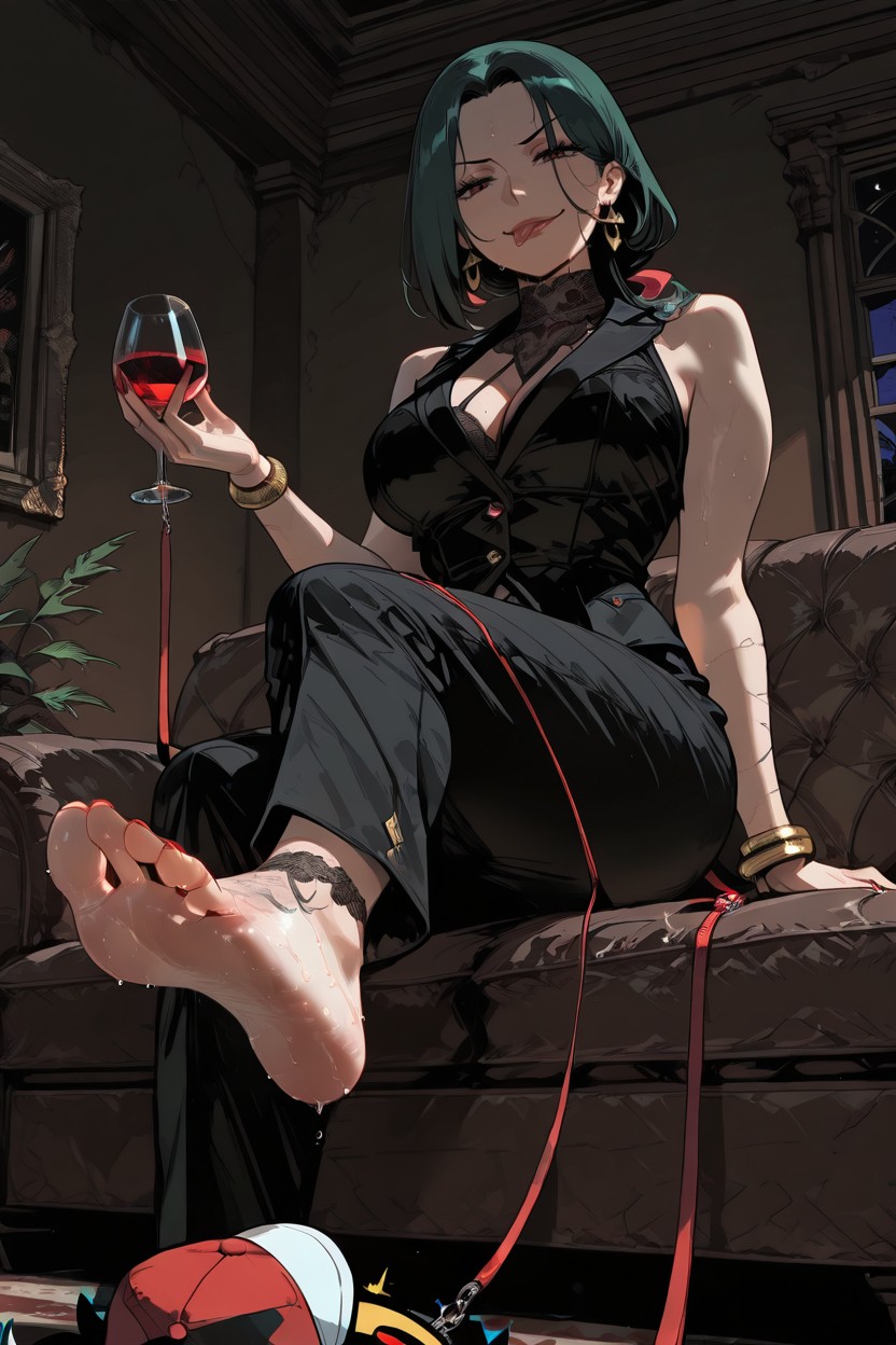 Focus On The Feet, Barefoot, Perfect Feet Hentai AI Porn