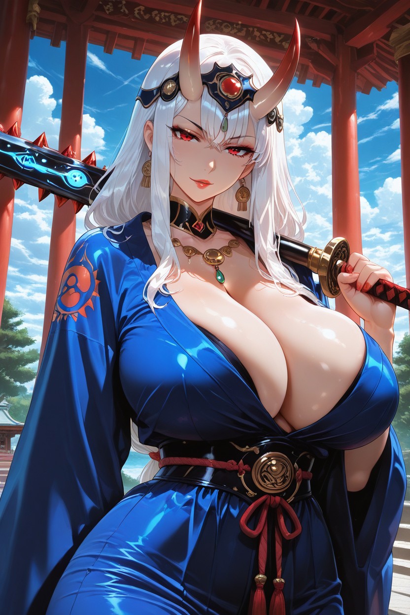 High Score, Rich Colors, Cleavage Hentai AI Porn