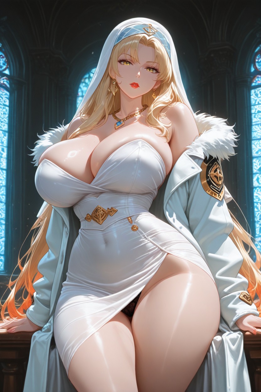 Battle Mage Beauty, Rich Colors, Elegant Hentai IA