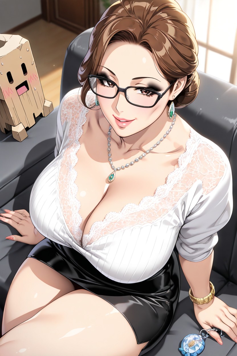 Heavy Black Eyeshadow, Heavy Black Eyeliner, 50+ Hentai AI Porn