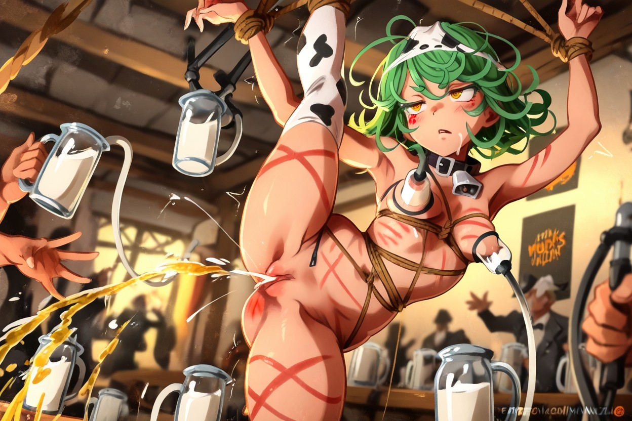 Komi Shouko, Excessive Rope Marks On Breast, Garem Hentai IA