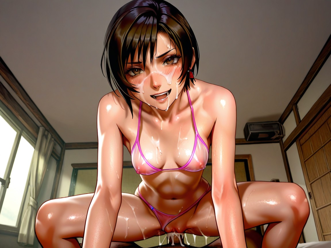 Tatami Room, Morning, Bottom Up Hentai AI Porn