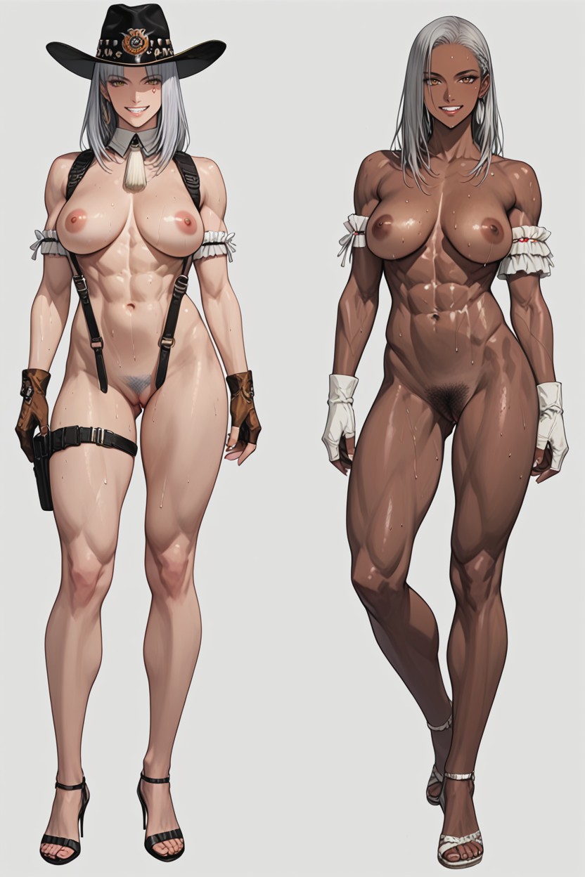 Full Body View, Natural Breast, 25+ Hentai AI Porn