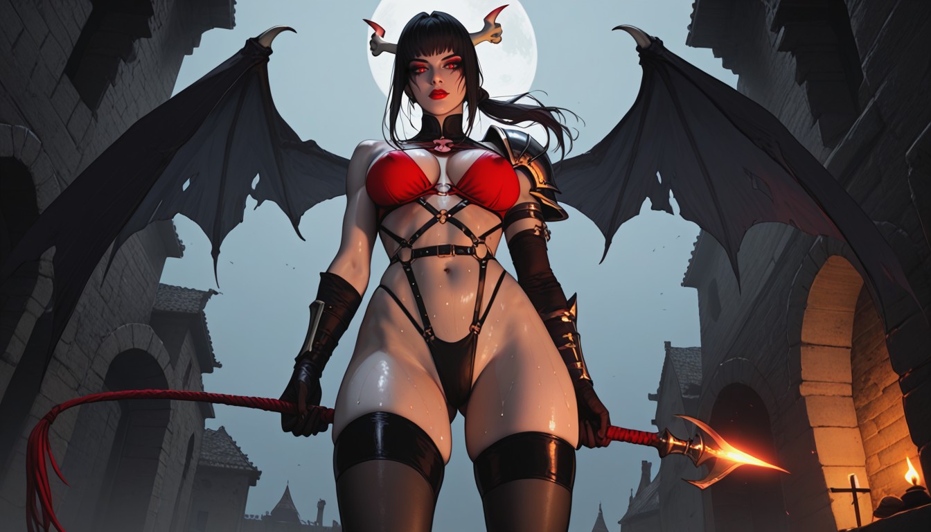 Forming Intricate Leg And Hip Patterns, Full Body Shot, Two Isymmetrical Makeup Lines Aside Each Eye Hentai AI Porn