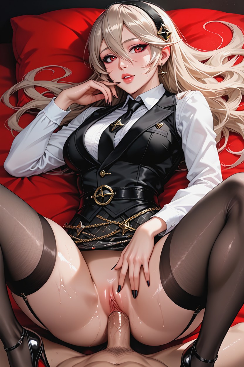 Medium Breast, Feminine, Penetration Hentai AI Porn