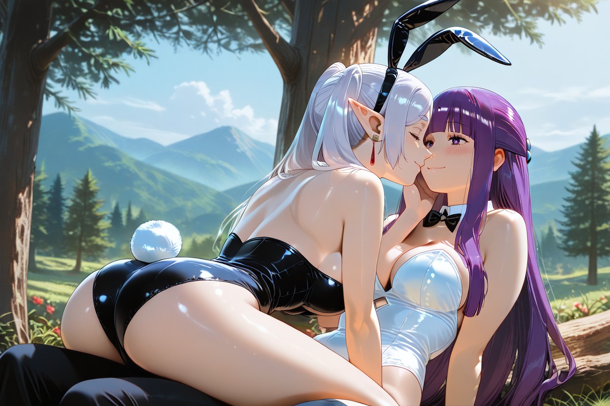 Flowers, Fern, Horny Hentai AI Porn