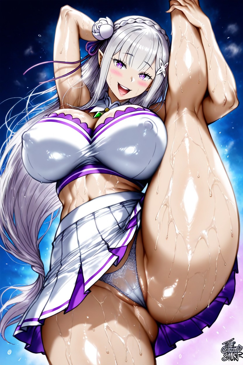 Sweaty, Ultra Detailed, Beautiful Face Hentai AI Porn