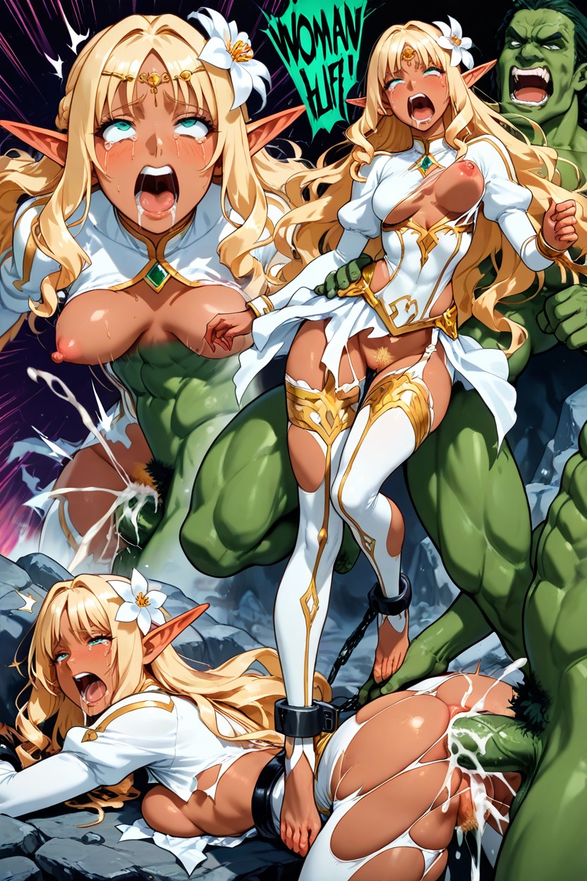 Cum String Splash, Masterful Aesthetic, Masterfully Dynamic Linework Hentai AI Porn
