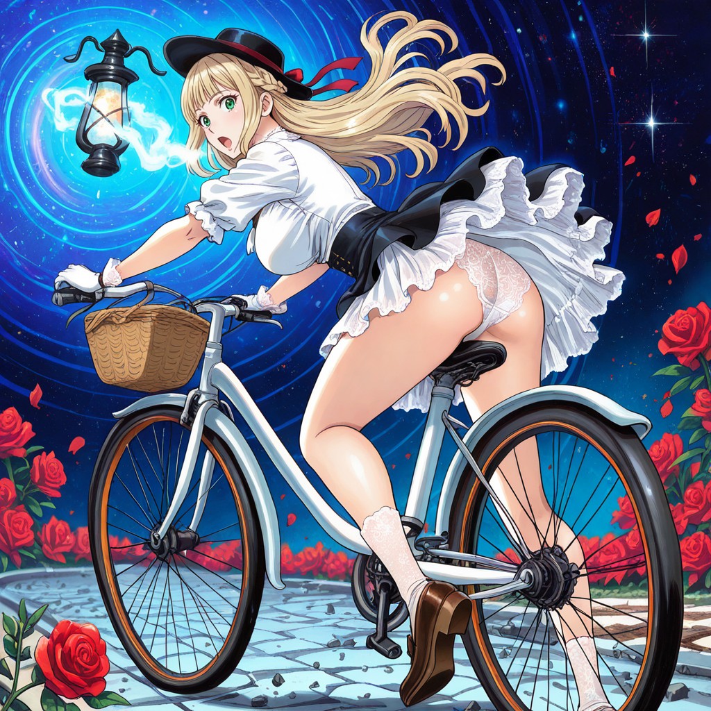 Black Slip On Loafers, Wispy Hair Bangs, Cinematic Hentai AI Porn