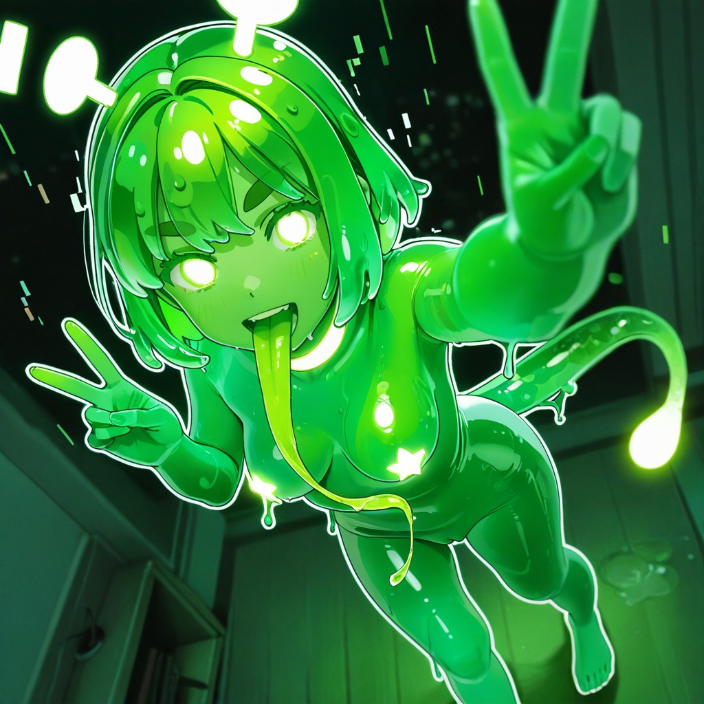 Transluscent Skin, Backlit, Tomboy Hentai AI Porn