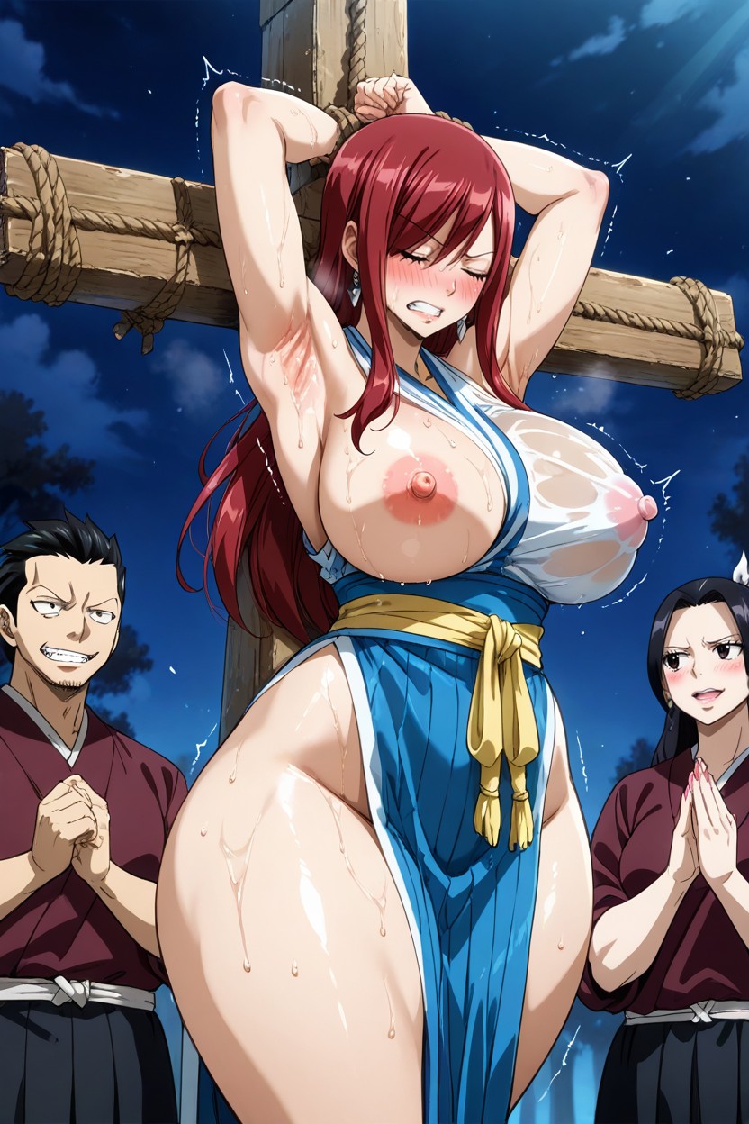 Erect Nipples, 25+, Women Hentai AI Porn