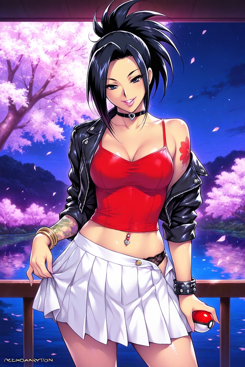 Small Breasts, Half Sleeves, Tattoos Hentai AI Porn