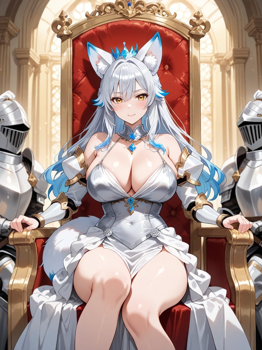 Accurate Body Placement, Proper And Graceful, Diamond And Sapphire Crown Hentai AI Porn